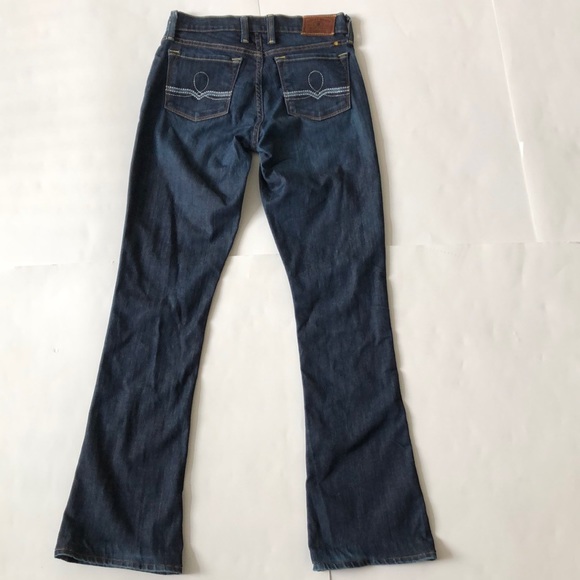Lucky Brand size 25 Blue Jean Denim Boot cut zipper 5 pocket Excellent Condition - Picture 9 of 10